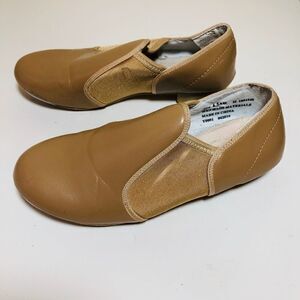 Revolution Dancewear Jazz Shoes Leather Stretch